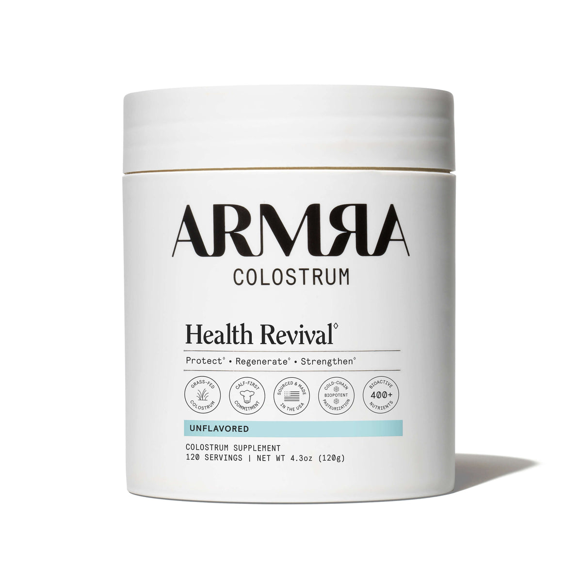 ARMRA Colostrum Unflavored Jar ARMRA