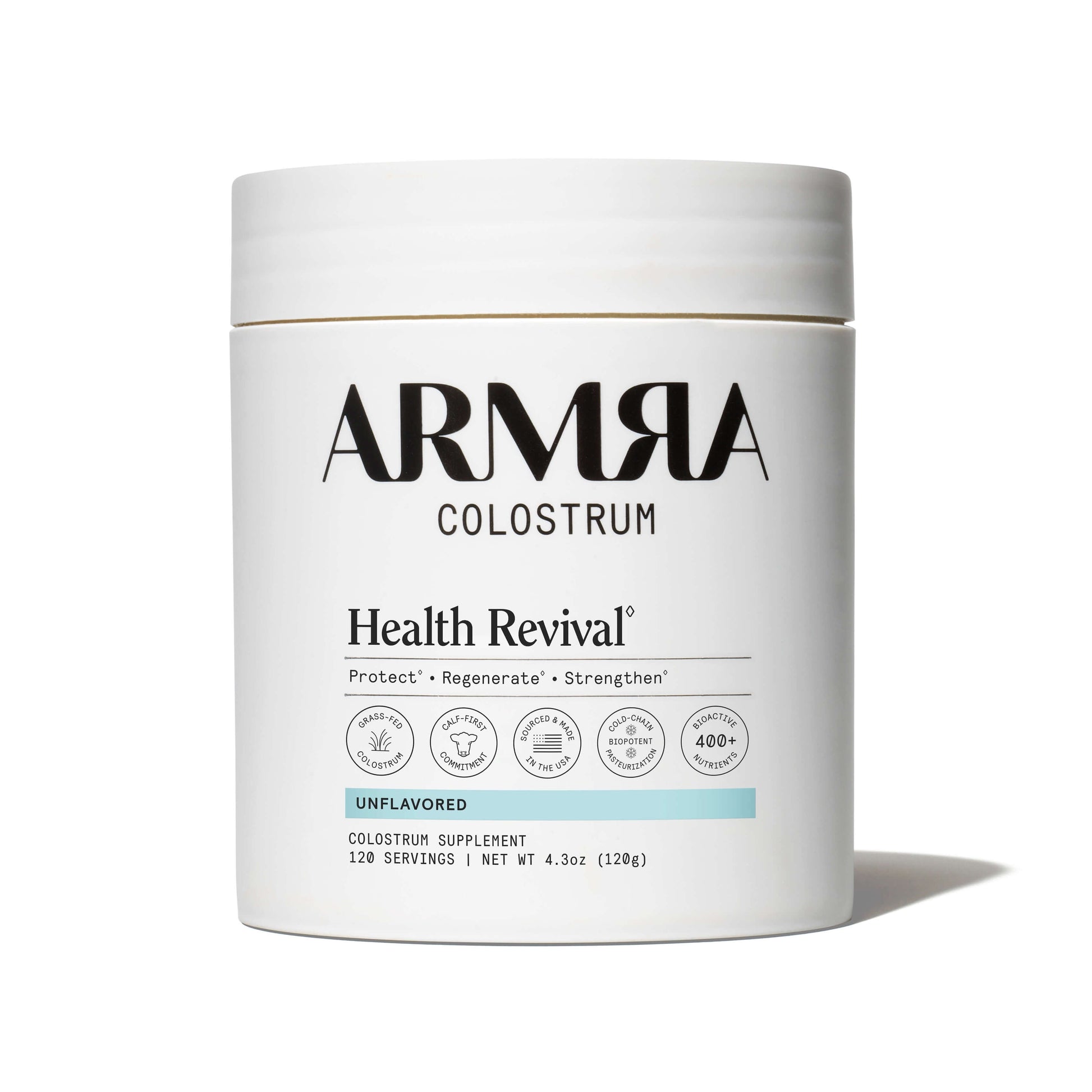 ARMRA Colostrum Unflavored Jar ARMRA